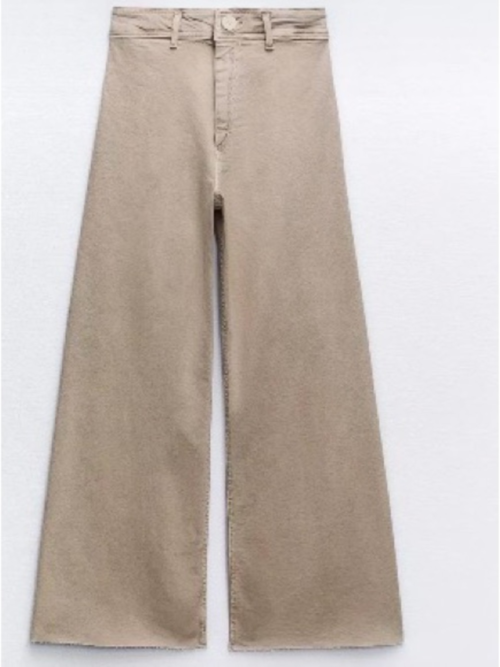 Zara marine straight high rise jeans
